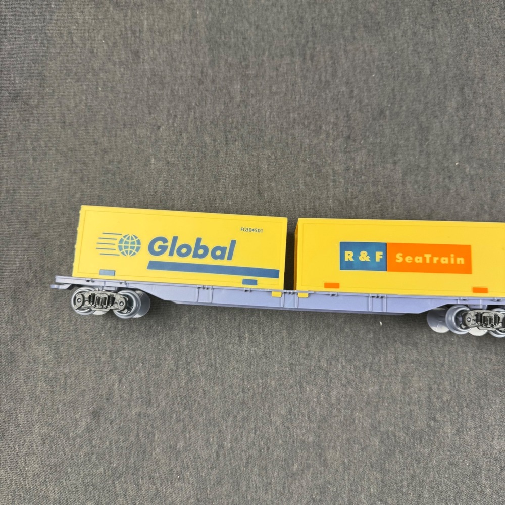Wow Toys Global SeaTrain Yellow Brown Electric Train Set Toy - Picture 3 of 7